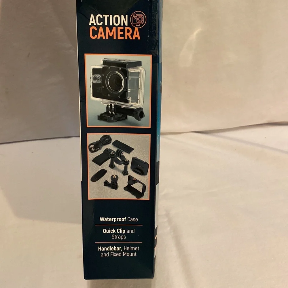 Action Camera HD 1080p black